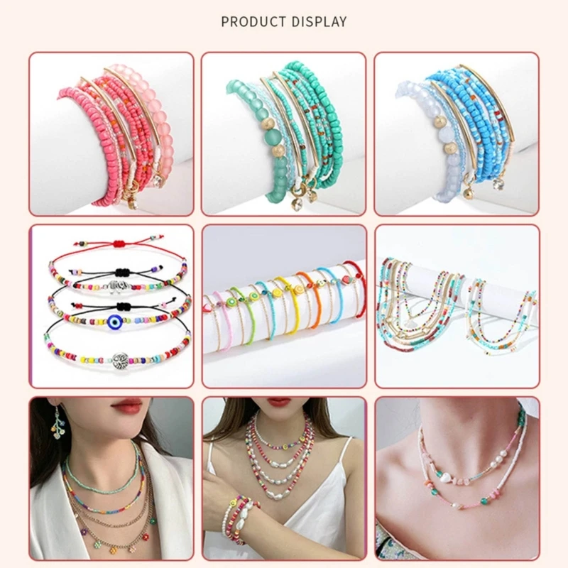 Набор инструментов для изготовления уникальных ожерелий браслетов и сережек 40