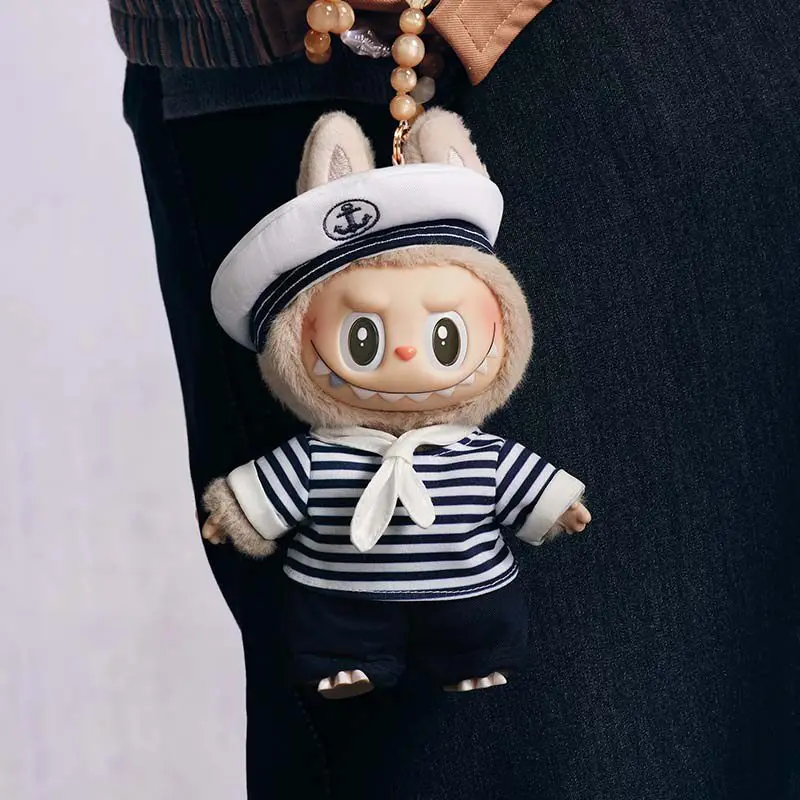 POPMART LABUBU Flying de nlie gende Captain Sailor mokoko Mermaid Rubber Minky Wall Decor Item creative surprise collection gift (art.: 3920da1e6eb30) - 3920da1e6eb30