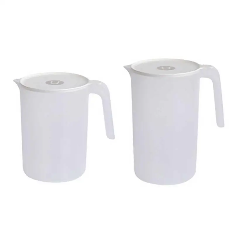 Ice Tea Pitcher For Fridge Heavy-Duty Shatterproof Pitcher With Lid BPA Free Hot/Cold Water Kettle Juice And Iced Tea Beverage