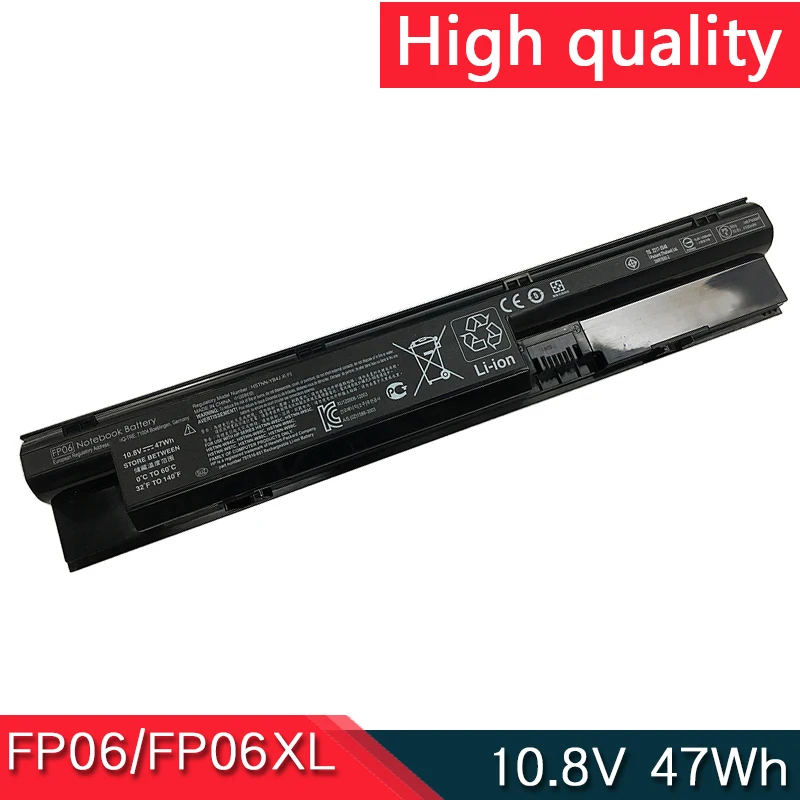 НОВЫЙ аккумулятор для ноутбука FP06 FP06XL 10 8 В 47 Втч HP ProBook 440 445 470 G0 G1 FP09 HSTNN-LB4J LB4K IB6M 707617