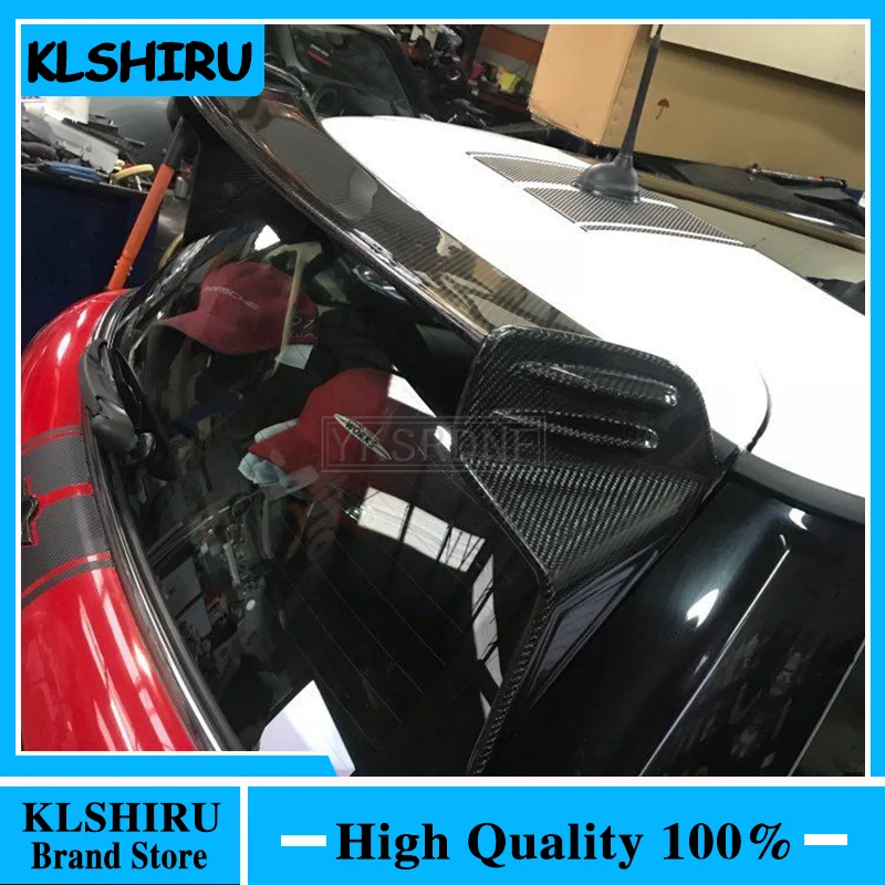 

FOR MINI COOPER R50 JCW TYPE BLACK FIBER GLASS ROOF SPOILER TRIM BODY KIT TUNING PART FOR R50 FRP TOP WING LIP RACING