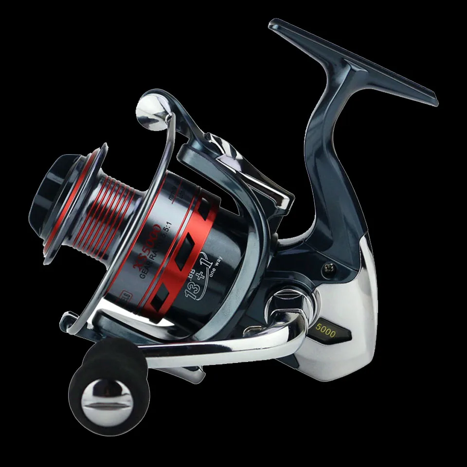 

13+1BB Spinning Fishing Reel Metal XS1000-7000 Series Pesca Spinning Reels Wheel Fishing Tackle Outdoor Fishing Accessores