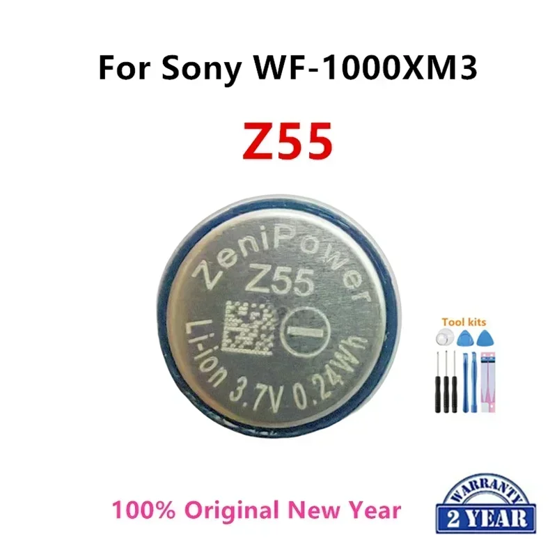 Оригинальный новый аккумулятор Z55 для Sony WF-1000XM3 WF-SP900 ZeniPower TWS наушники 3 7 в Вт/ч