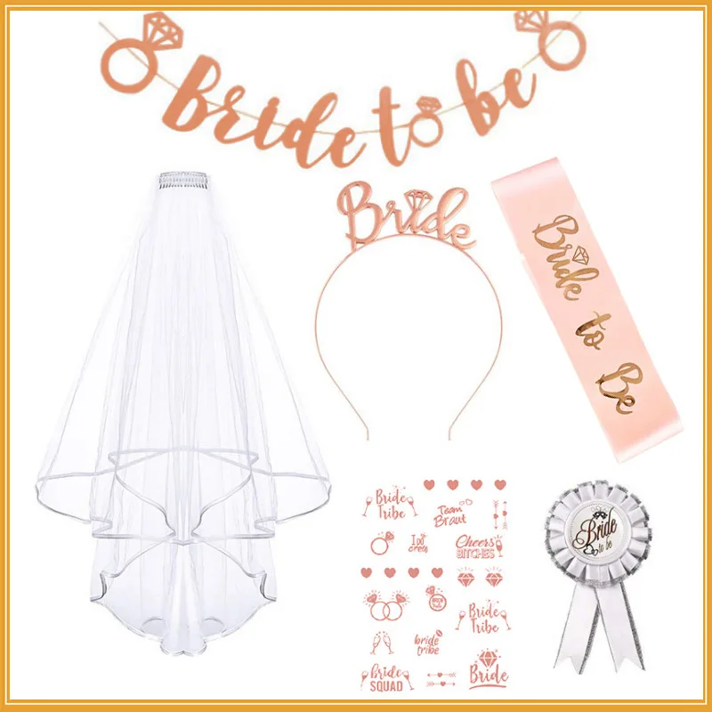 Свадебные украшения для невесты свадебная фата вечеринки атласный пояс