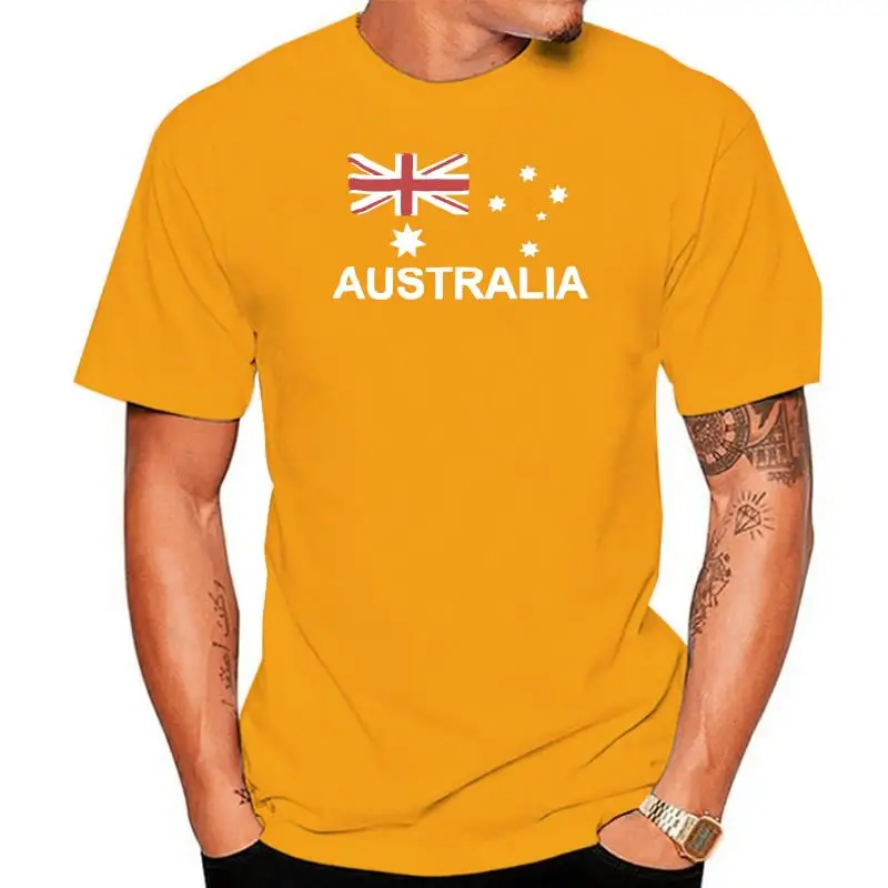 

Adult AUSTRALIAN T Shirt Australia Day 100% COTTON Souvenir Tee Top Flag S-XXL
