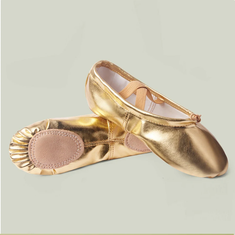 

Kids PU Leather Ballet Shoes Girls Soft Sole Dance Slippers Professional Children Ballet Slippers Toddler Dance Shoes