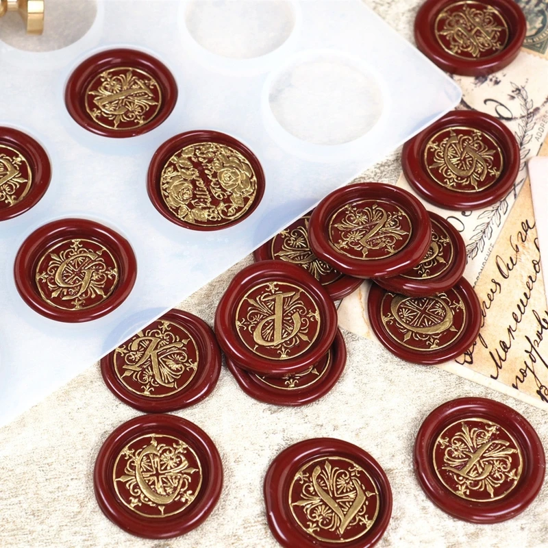 Силиконовая форма для сургучной печати конвертов литья из эпоксидной смолы