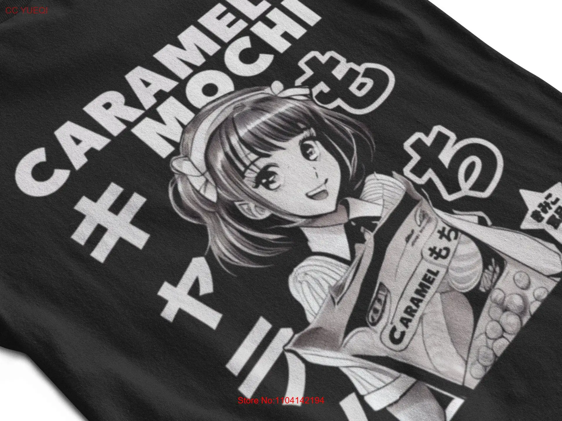 Карамель Моти Японская пустынная винтажная футболка в стиле Харадзюку аниме Sreet