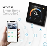 m day panel smart scene wall switch eu wifi smart thermostat display switch switch all in one control for alexa google home
