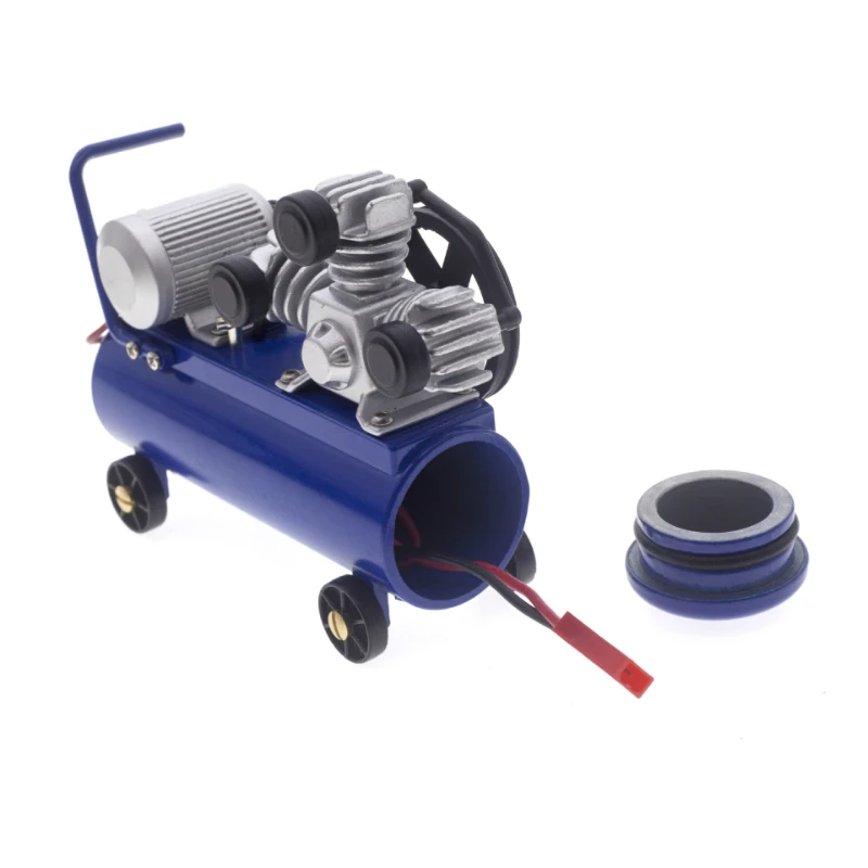 Inflatable Pump Decor For Wpl D12 Mn 1/10 1/12 1/16 Rc Car Military Truck Modification Diy Parts
