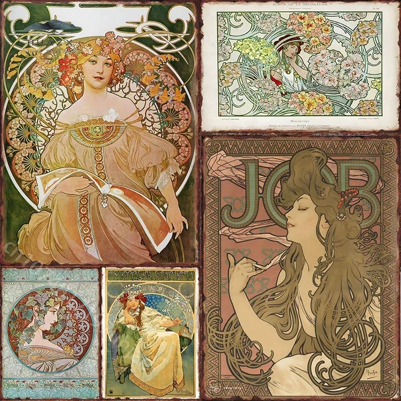 Винтажная металлическая табличка