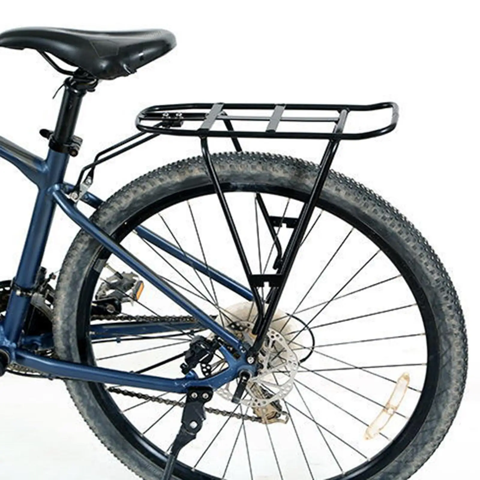 Багажник для велосипеда грузоподъемностью 220 фунтов задний багажник из