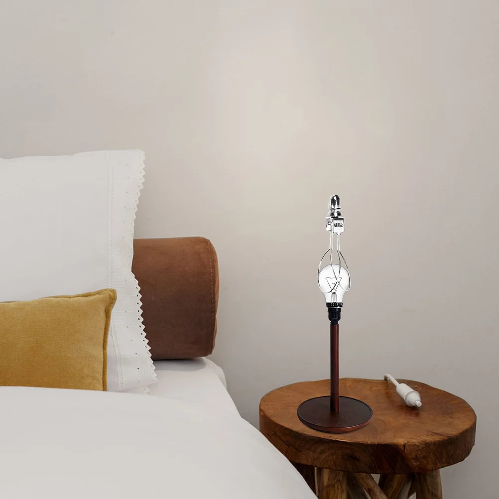 

Lamp Shades Clip On Lampshade Adapter Light Clips Component Holder Bulbs Metal Finial Harp