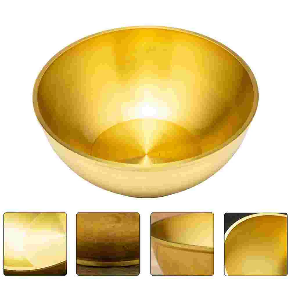 

Brass Water Offerings Bowl Container Divine Water Bowl Buddhism Sacrifice Bowl