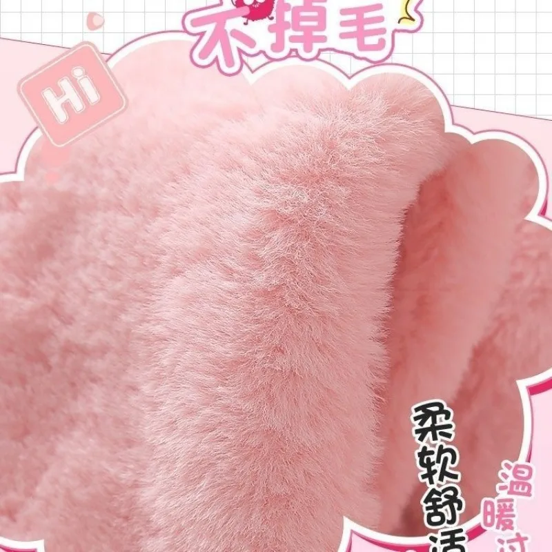 Sanrio Sweet My melody Cinnamoroll Kuromi милый креативный мультяшный узор вышивка мягкая плюшевая