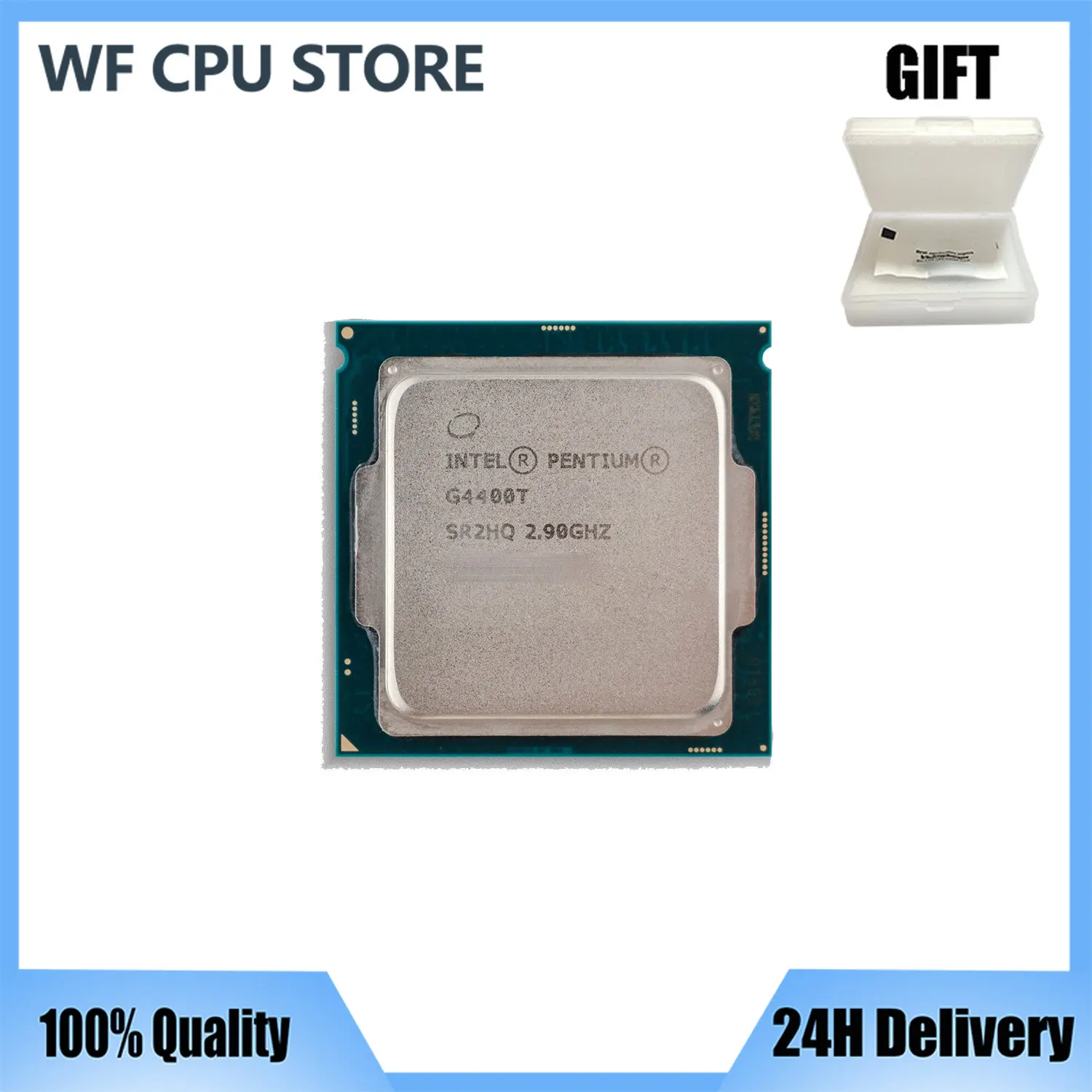 

Двухъядерный процессор Intel Celeron G4400T, 2,9 ГГц, двухпоточный процессор, 3 Мб, 35 Вт, LGA 1151