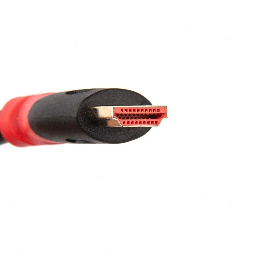 Аудио-видео кабели TELECOM TCG220-3M HDMI-HDMI 3 м черно-красный конвертер аксессуары для потребительской электроники части цифрового кабеля