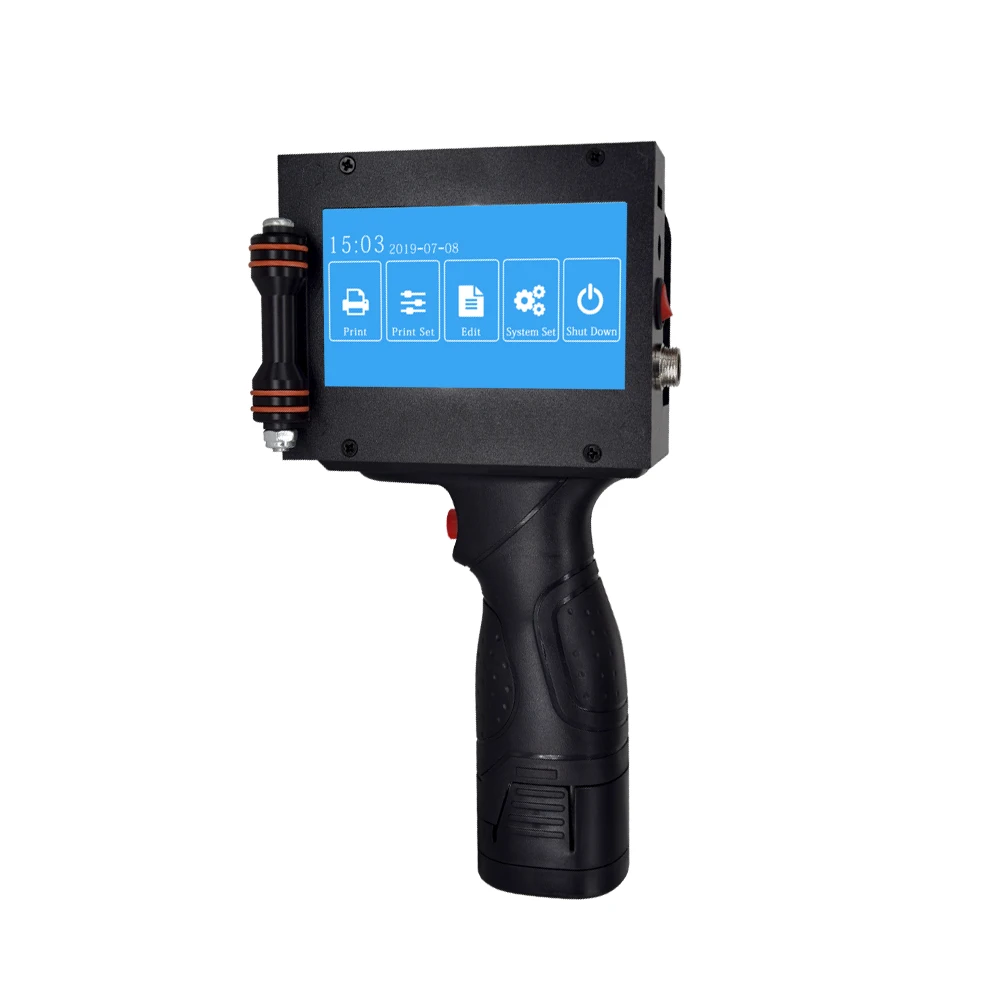 

2.54cm large format ink Spray Mini Small Inkjet Printer Machine For Printing Expiration Date