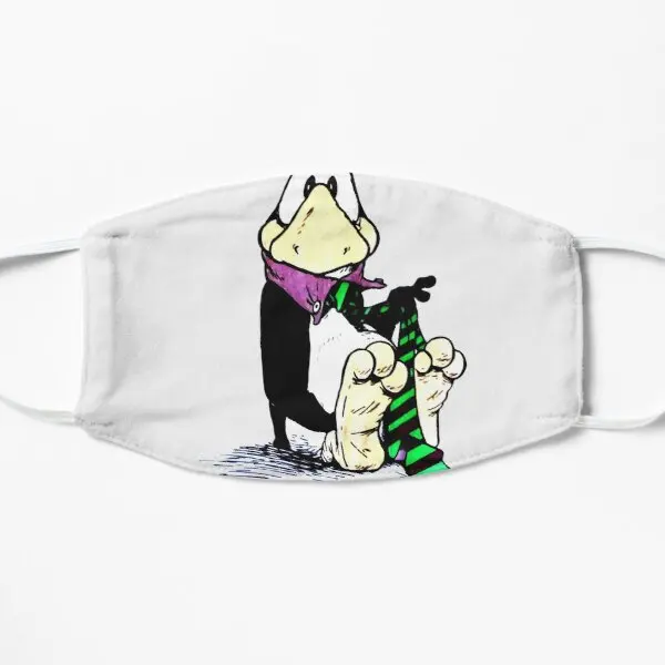 

1986 Bloom County Opus Sz Flat Printing Face Mask Sport Cartoon Mouth Fashion Dustproof Pattern Unisex Cosplay Breath Haze