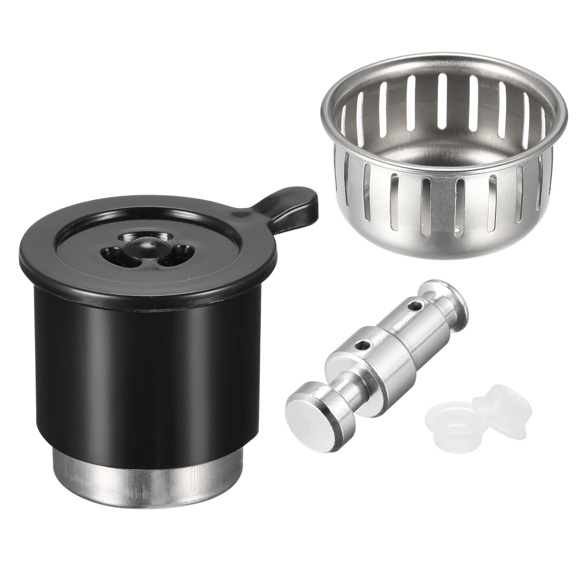 

Uxcell Steam Release Handle, Float Valve Replacement Parts, with 2 Silicone Caps for Cooker