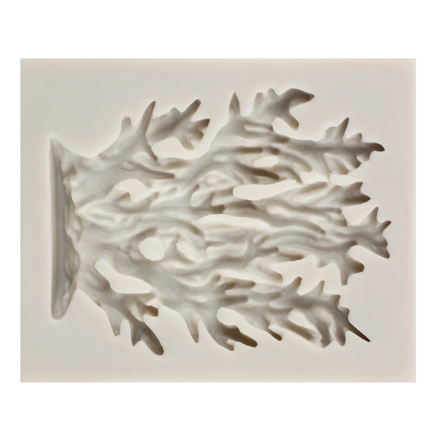 Силиконовая форма сделай сам в виде морского коралла для помадки кексов шоколада