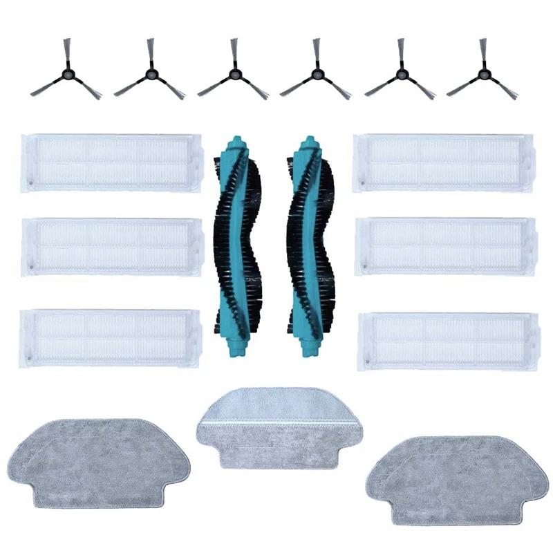 

Replacement Rags Brush HEPA Filter For Viomi V2 Pro V3 SE V-RVCLM26B Vacuum Mop PRO V-RVCLM21B Vacuum Cleaner Spare Part