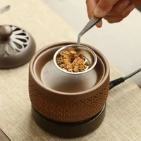 luxury adjustable temperature electric ceramic fragrance oil warmer wax tarts warmer with timer wax heater