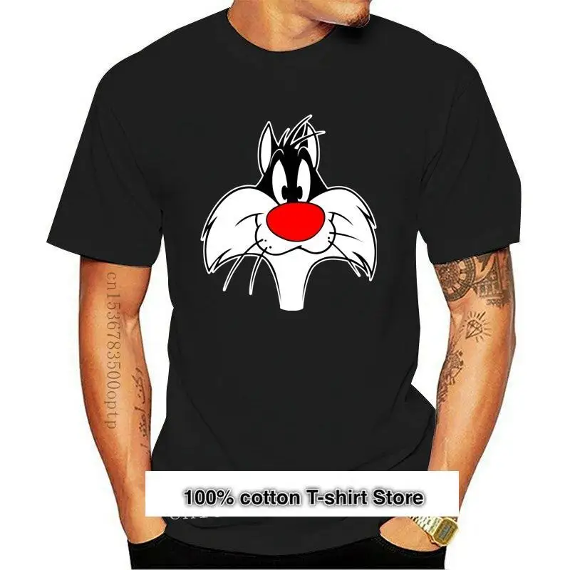 

Sylvester-Camiseta de dibujos animados Unisex, camisa Retro de dibujos animados, divertida, divertida, para niños, 2021