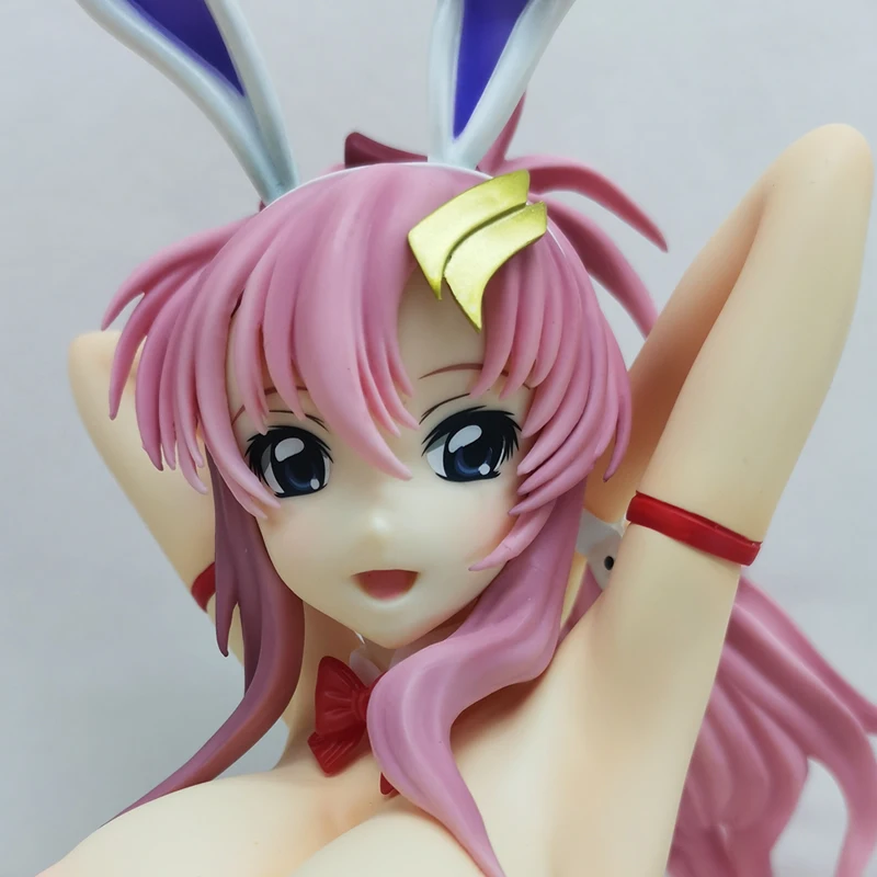1/4 B-style Gundam SEED Lacus Clyne Bunny Kneeling Ver Original Edition Makaizou Sexy Nude Figure Collection Action Figurine