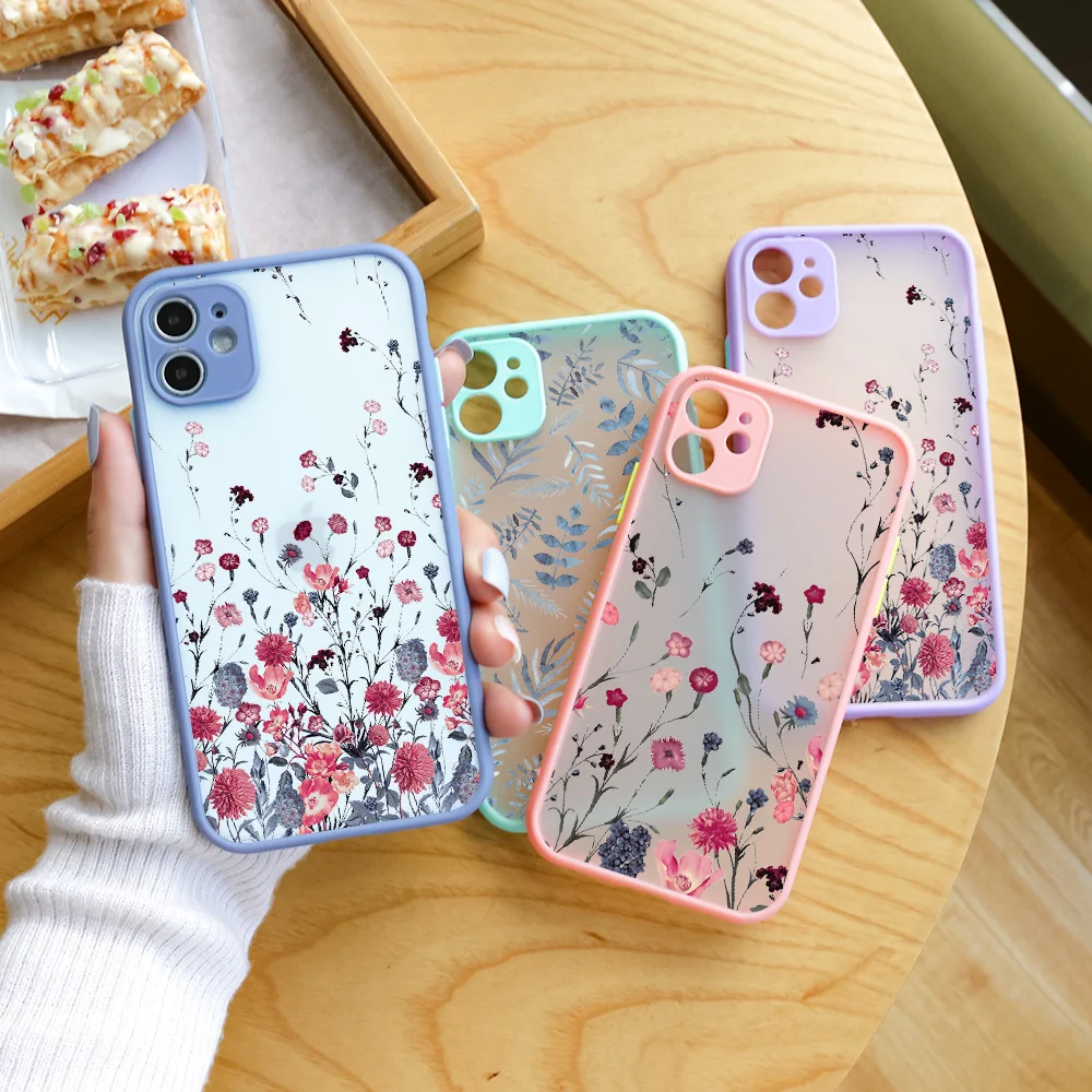 Case For Iphone 13 Pro 11 Pro Max 12 Mini XR Cover Hard PC Shell Iphone X XS 7 8 Plus SE 2020 6 6S SE 2 3 Fundas Iphone12 Capa