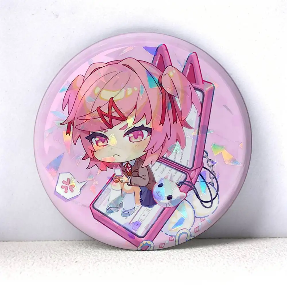 Броши Natsuki DDLC 75мм, 58мм, 44мм, 25мм: значки, аксессуары для рюкзаков и головных уборов, игрушки (art.: 3920dbdc132bc) - 3920dbdc132bc