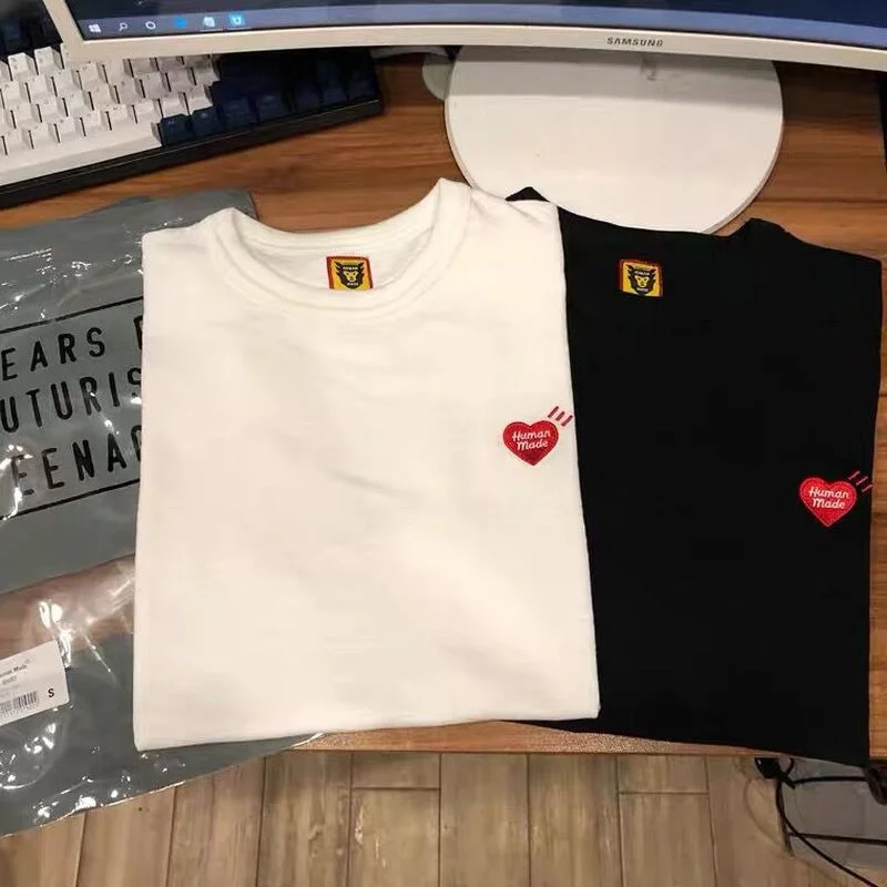 

Human Made T-Shirt HMMD Men Women 1:1 High Quality Short Sleeve Dog Graphic