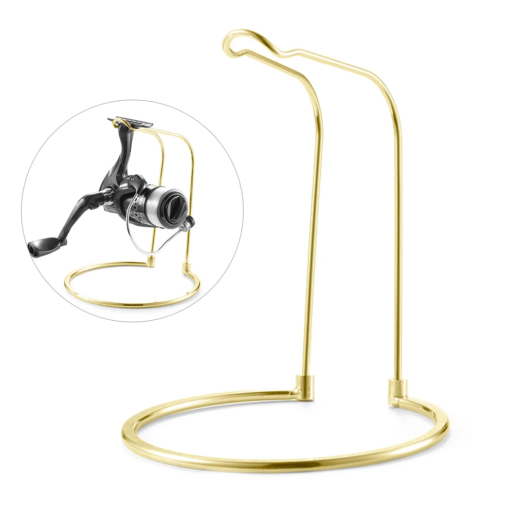 

2022 Newest Stainless Steel Fishing Reel Display Stand Support Spinning Reel Rack Fishing Gear Stand Shelf Fishing Accessories