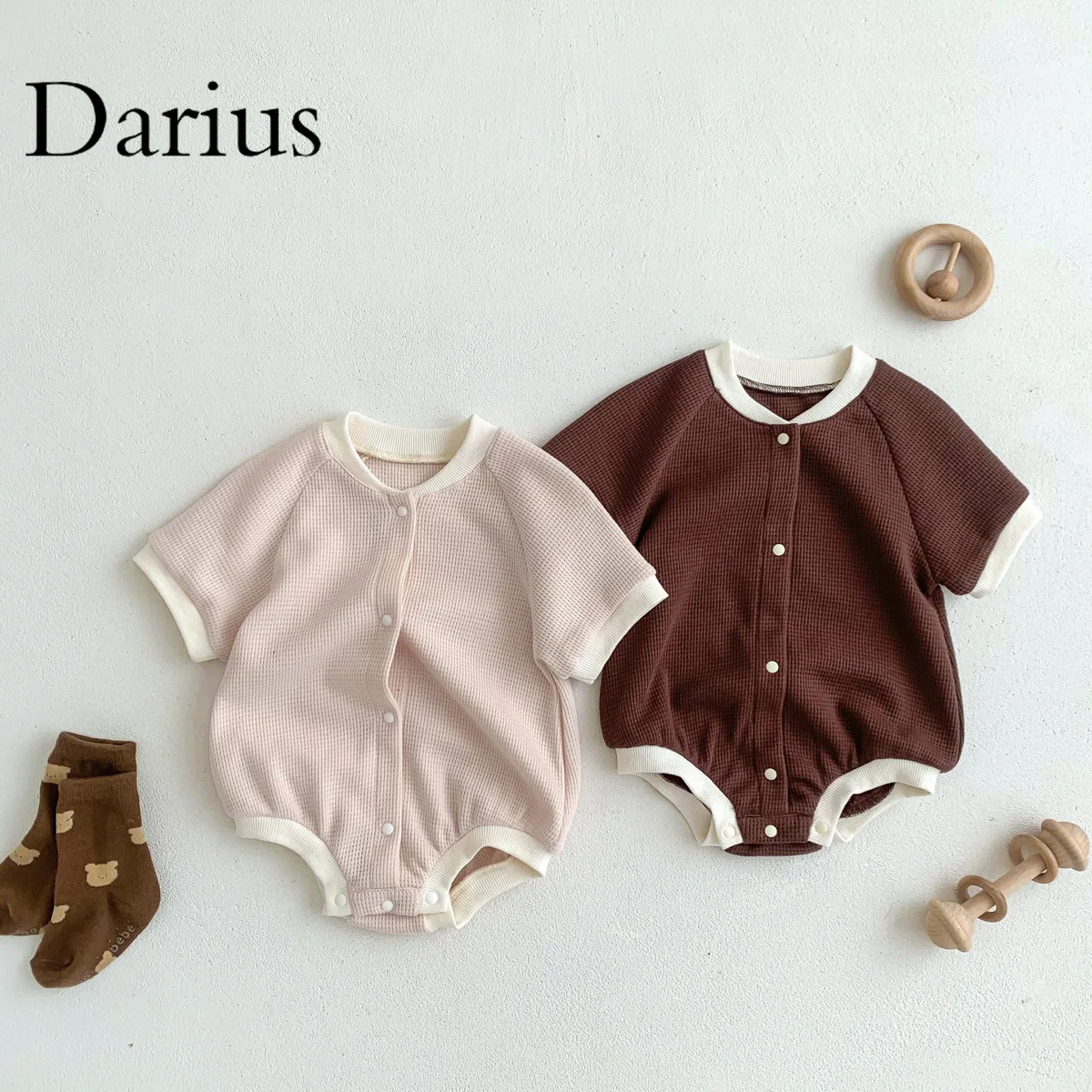 

Waffle Baby Romper