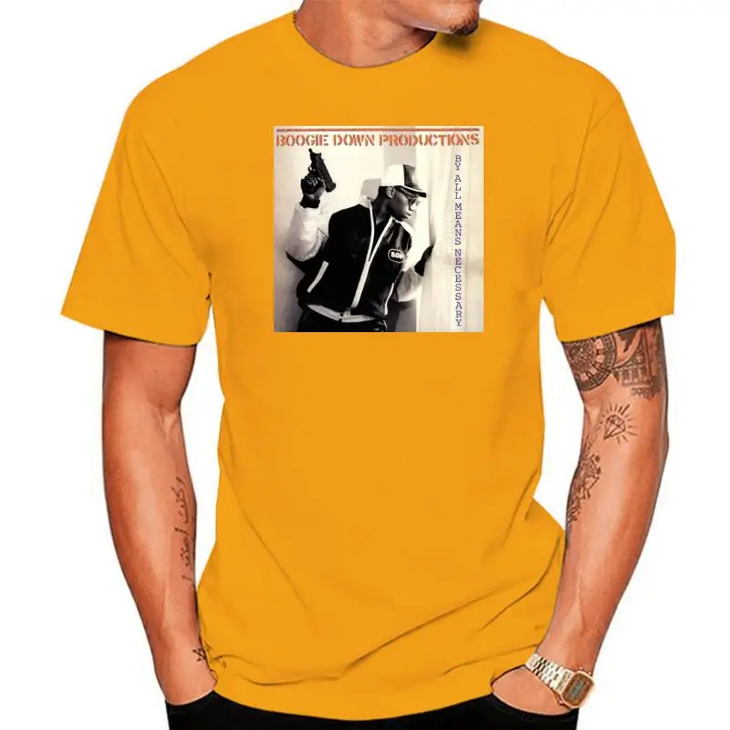 

KRS ONE T shirt Boogie Down Productions By All Means Necessary Tee Shirt