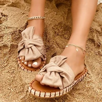 female summer sandals casual flat shoes female bowknot women sandals ladies casual for women flip flop flats chaussure femme