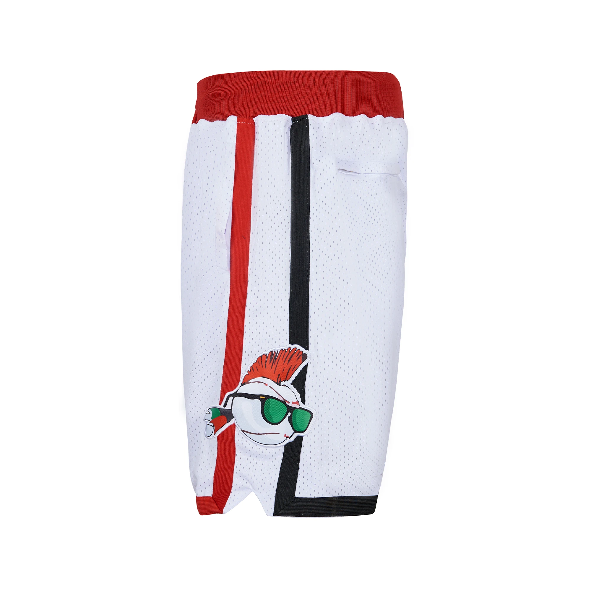 Basketball Shorts Cleveland 99 VAUGHN Four Pockets Sewing Embroidery Sports Outdoor Beach Pants Fitness White Blue 2023 New