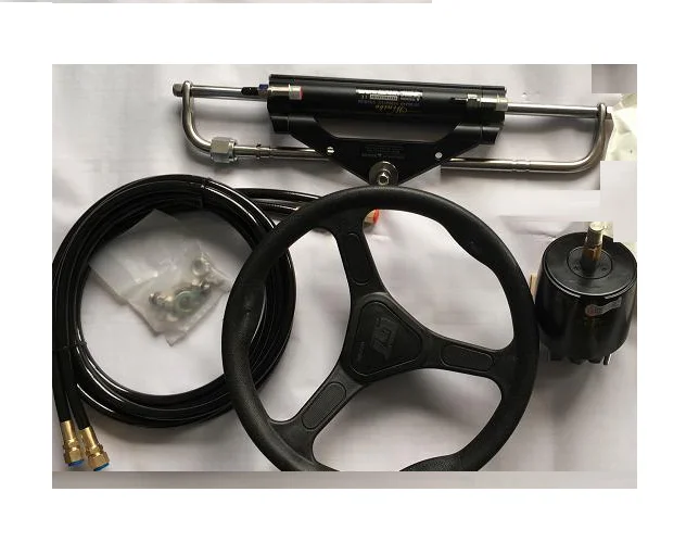 

Hydraulic outboard steering system cylinder/pump/tube for 150HP/ZAO300 for yacht/boat
