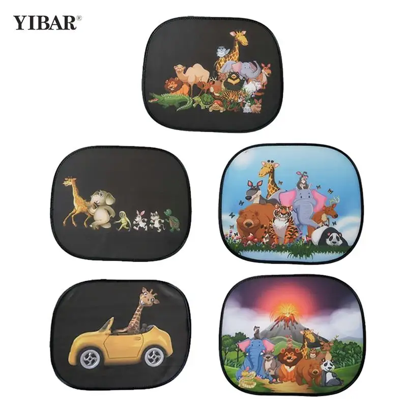 

2 шт., регулируемые солнцезащитные шторы на боковые окна автомобиля