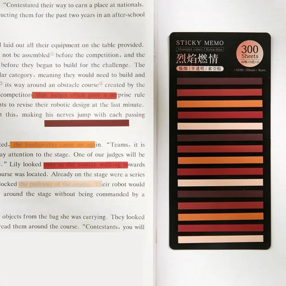 

MOONBIFFY Набор закладок 300 листов