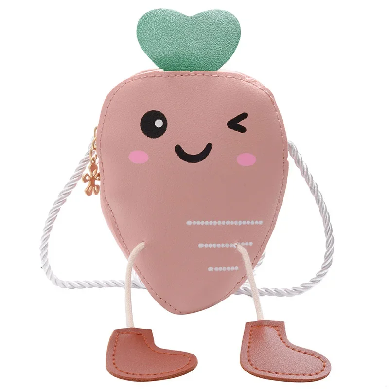 Новая миниатюрная Детская сумка через плечо из искусственной кожи с