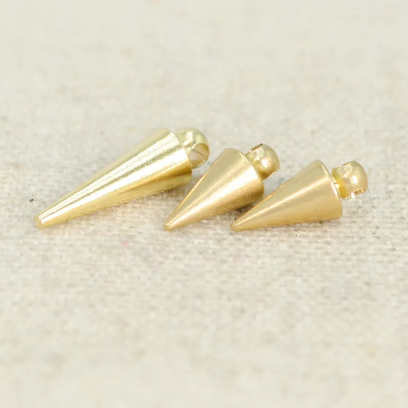 BoYuTe (100 шт./лот) 5 мм латунные подвески в виде капли воды бриллианты ручной работы