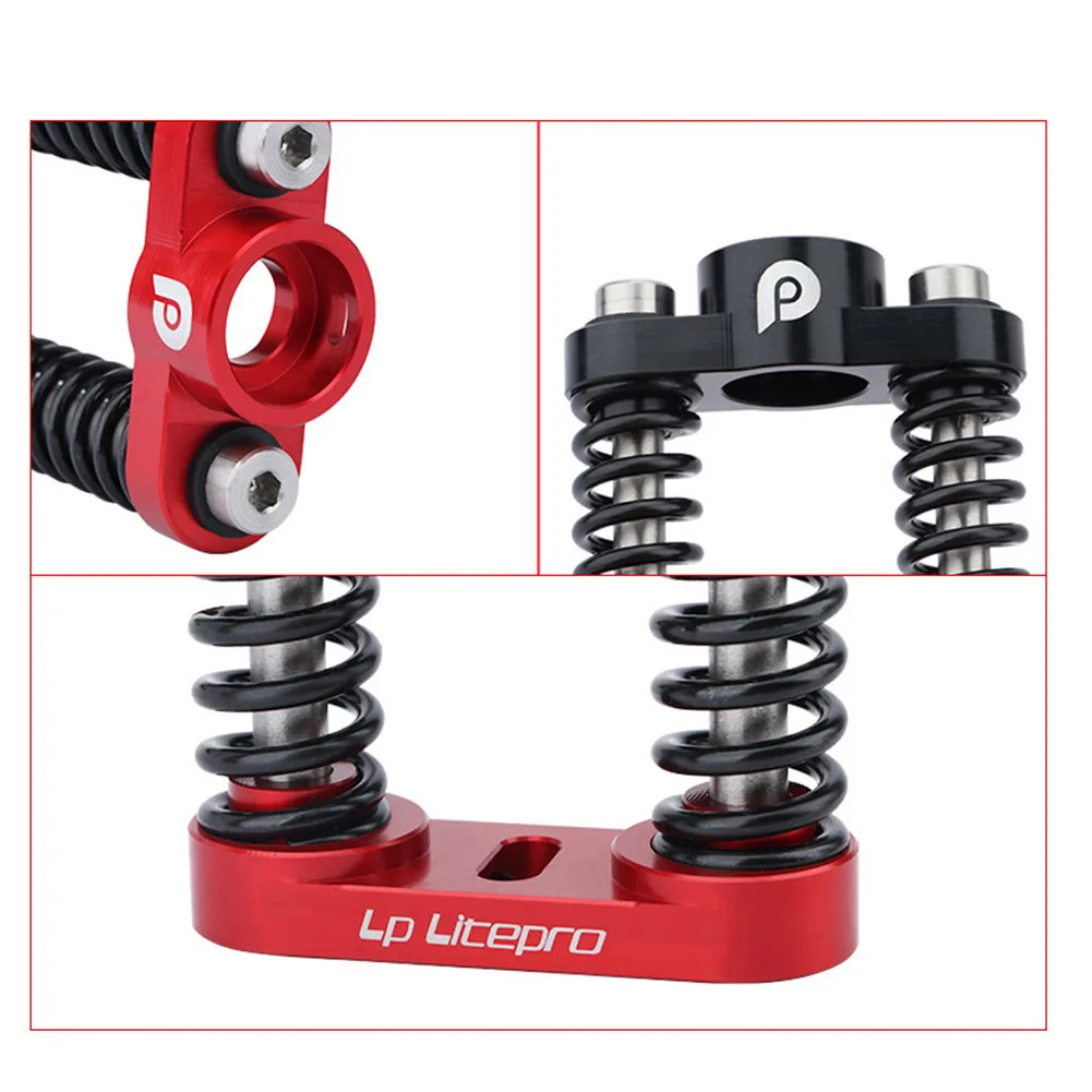 

Shock Spring Shock Absorber Comfortable Dual For Birdy 2 3 For P40 R20 Bike Lightweight CNC Precision Machining