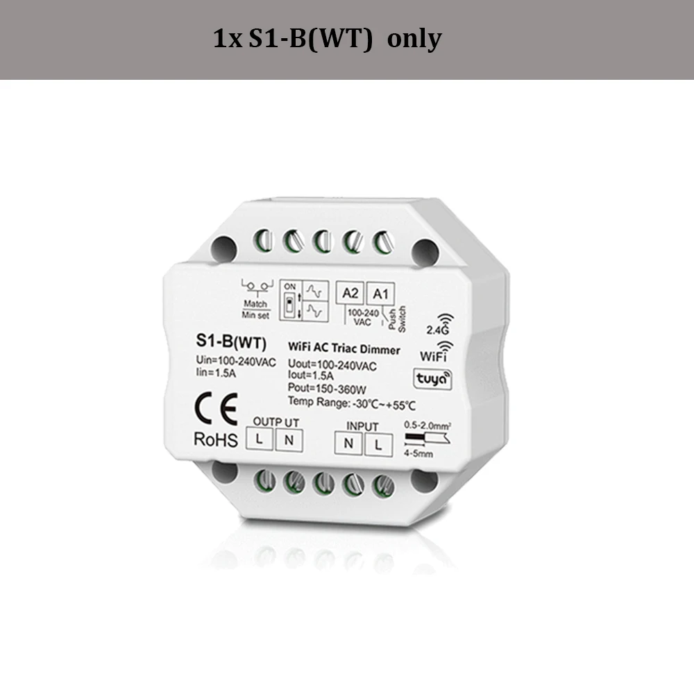 

CENFAYA Wi-Fi Диммер Smart Life 220В