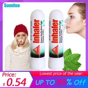 Original Thailand Sinusitis Nasal Inhaler stick Sneeze Chronic Rhinitis Runny Nose Cool Oil Nasal Co