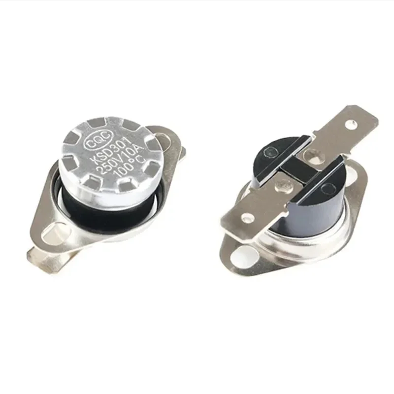 Биметаллический термостат KSD301 0C~350C Температурный переключатель Тепловое