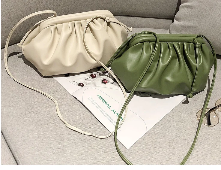 

Belbello New fashion Korean crossbody bag foreign style shoulder bag simple fashion cloud messenger bags