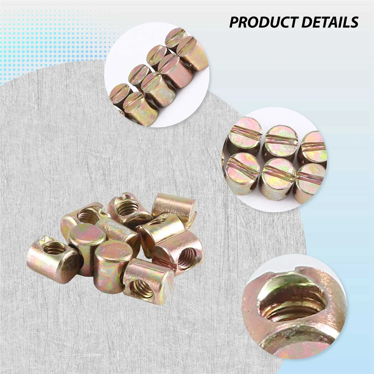 Болты с крестообразным швом M6 10 шт. гайка для мебели кровати кроватки стулья