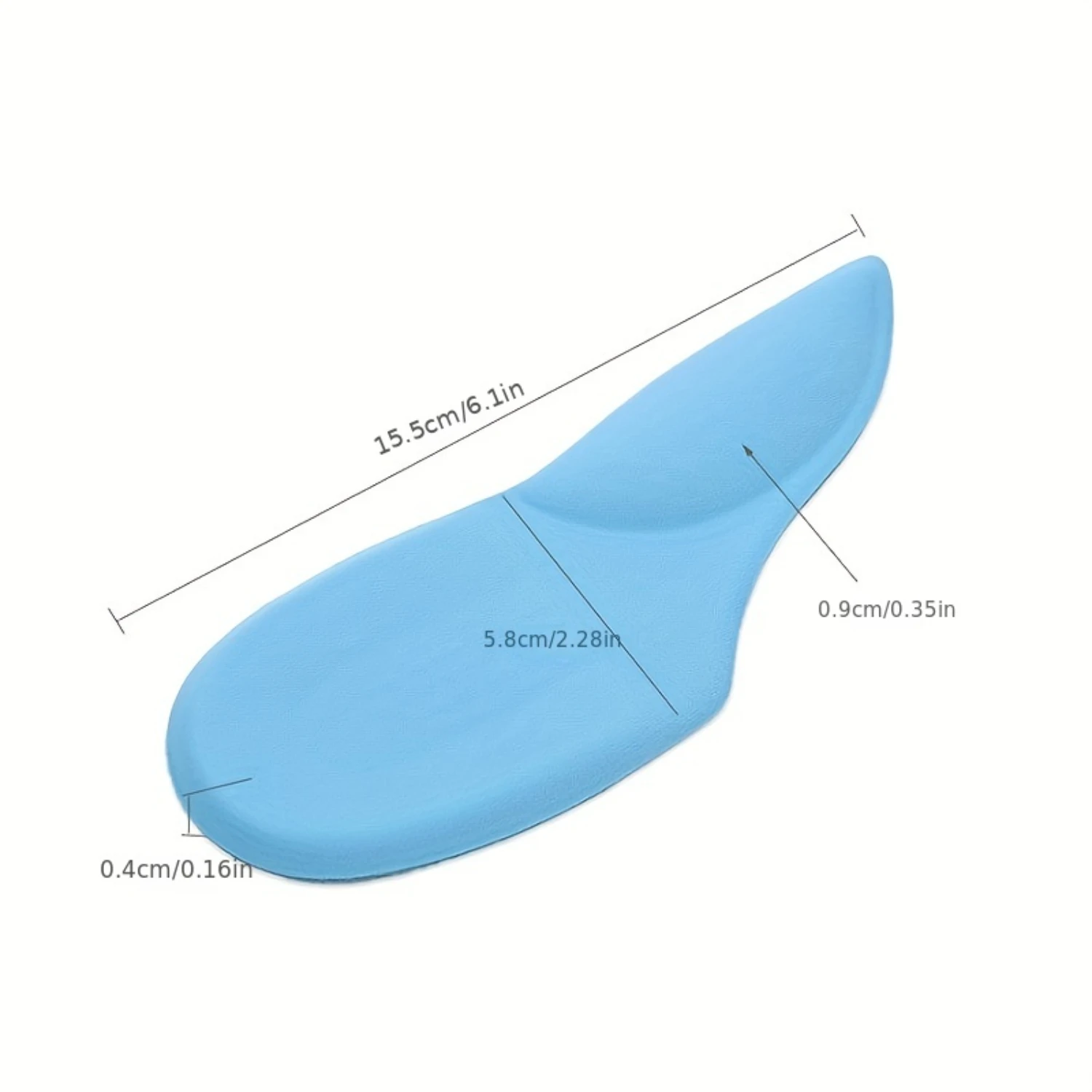 Стельки ComfortFlex для поддержки свода стопы — клейкие вставки унисекс плоскостопия