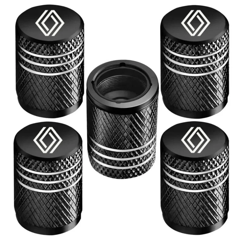 

5 шт. металлические колпачки для клапанов шин автомобиля, чехол для штока для Renault Sport Duster Megane 2 3 koleos duster logan clio